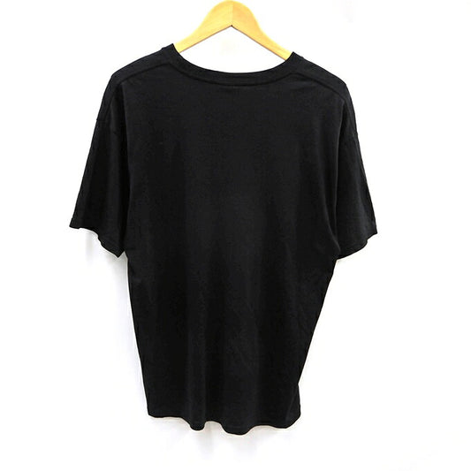 Hanes Heavyweight 50/50 Print T-Shirt Black Size L
