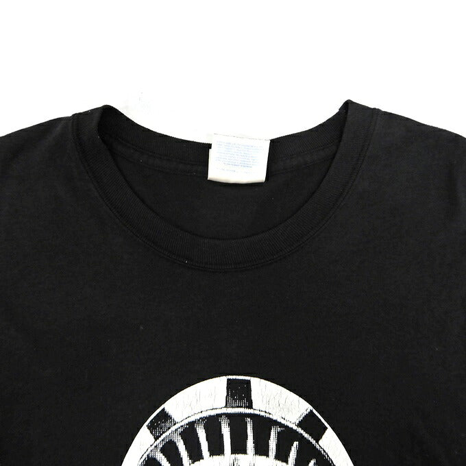 Hanes Heavyweight 50/50 Print T-Shirt Black Size L