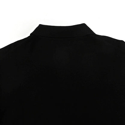 KAPTAIN SUNSHINE Cotton Knit Polo Black Size 38