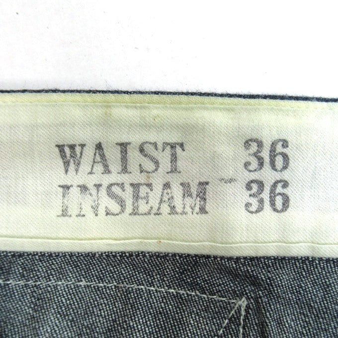 Dry Bones Double Knee Painter Pants Indigo Blue Size 36