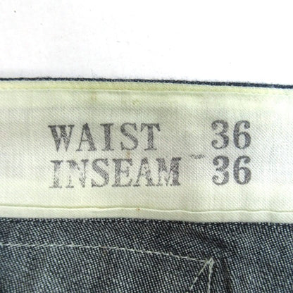 Dry Bones Double Knee Painter Pants Indigo Blue Size 36