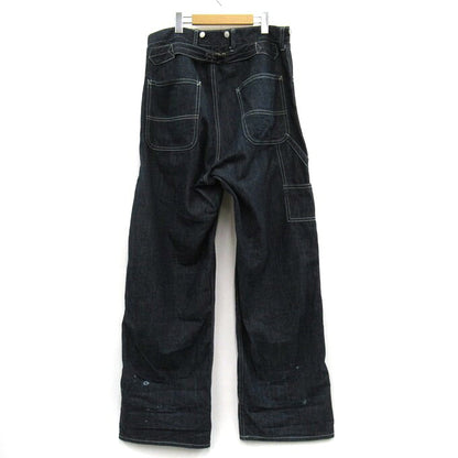 Dry Bones Double Knee Painter Pants Indigo Blue Size 36