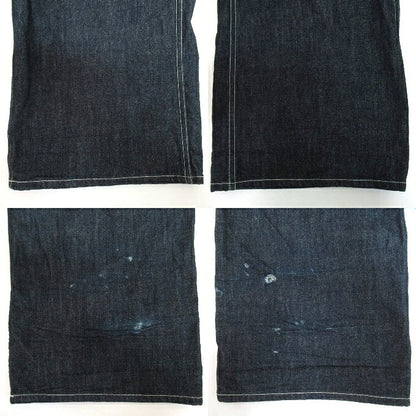 Dry Bones Double Knee Painter Pants Indigo Blue Size 36