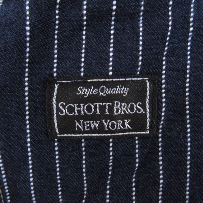 Schott Old Hickory Overall Indigo Size XL