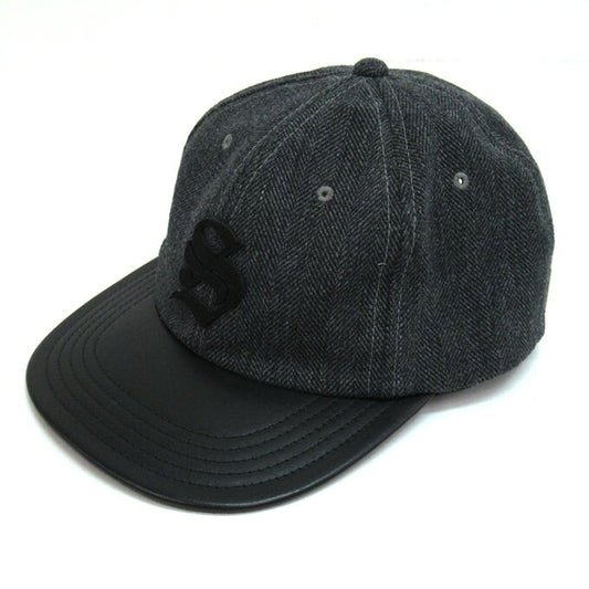 Schott x THE H.W.DOG&CO. Black Trucker Cap