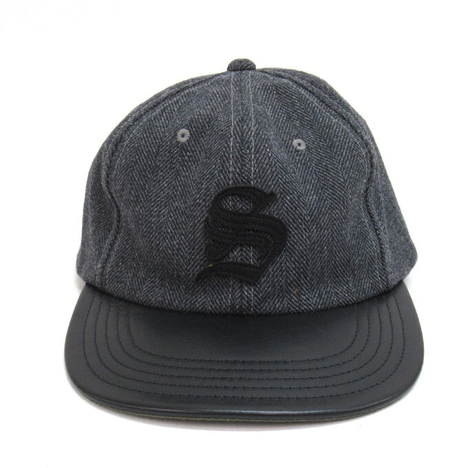 Schott x THE H.W.DOG&CO. Black Trucker Cap