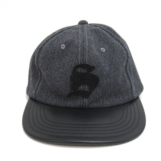 Schott x THE H.W.DOG&CO. Black Trucker Cap