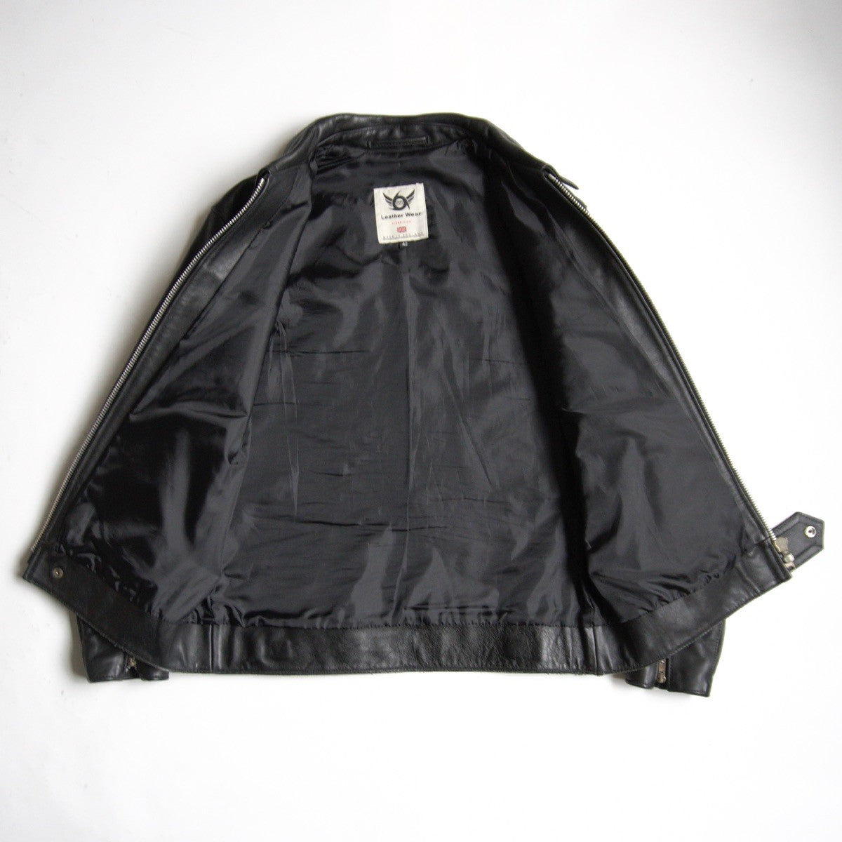 666 triple six Steerhide Single Rider Jacket Size 42