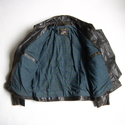 VANSON Café Racer Jacket Size 44