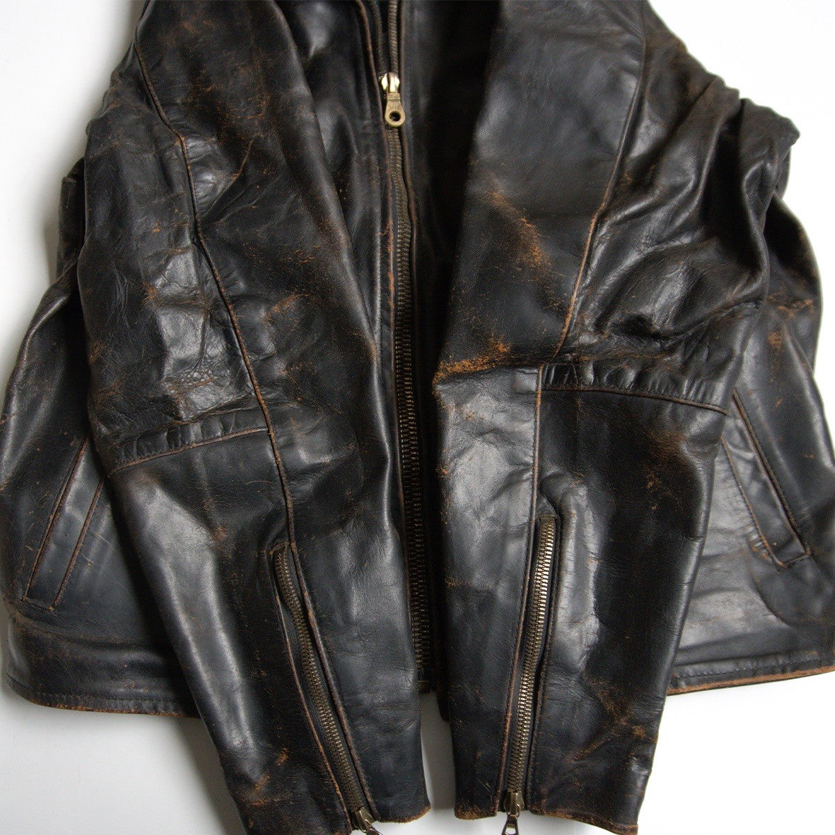 VANSON Café Racer Jacket Size 44