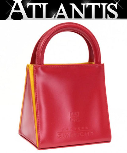 GIVENCHY Vintage PVC Mini Handbag Red Size ONE SIZE