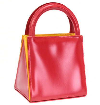 GIVENCHY Vintage PVC Mini Handbag Red Size ONE SIZE