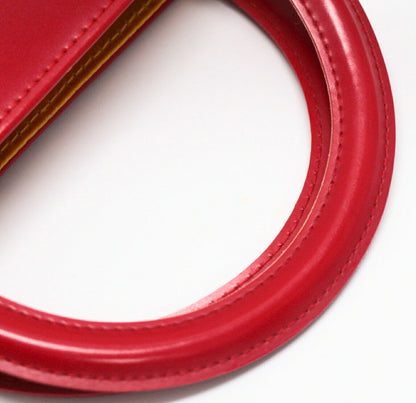 GIVENCHY Vintage PVC Mini Handbag Red Size ONE SIZE