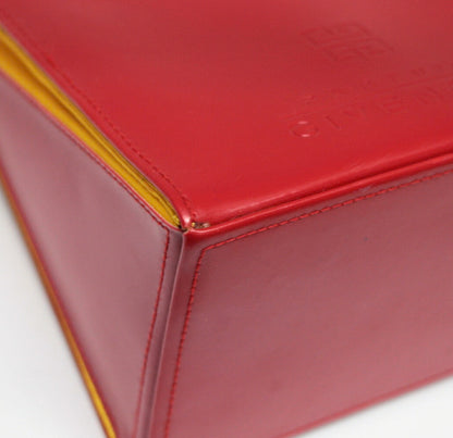 GIVENCHY Vintage PVC Mini Handbag Red Size ONE SIZE