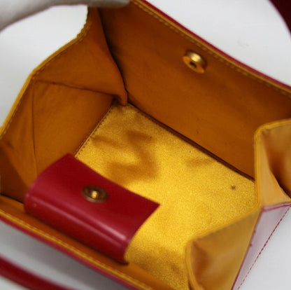 GIVENCHY Vintage PVC Mini Handbag Red Size ONE SIZE