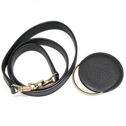 GUCCI Lady Lock 2-Way Medium Leather Bag Black Size ONE SIZE