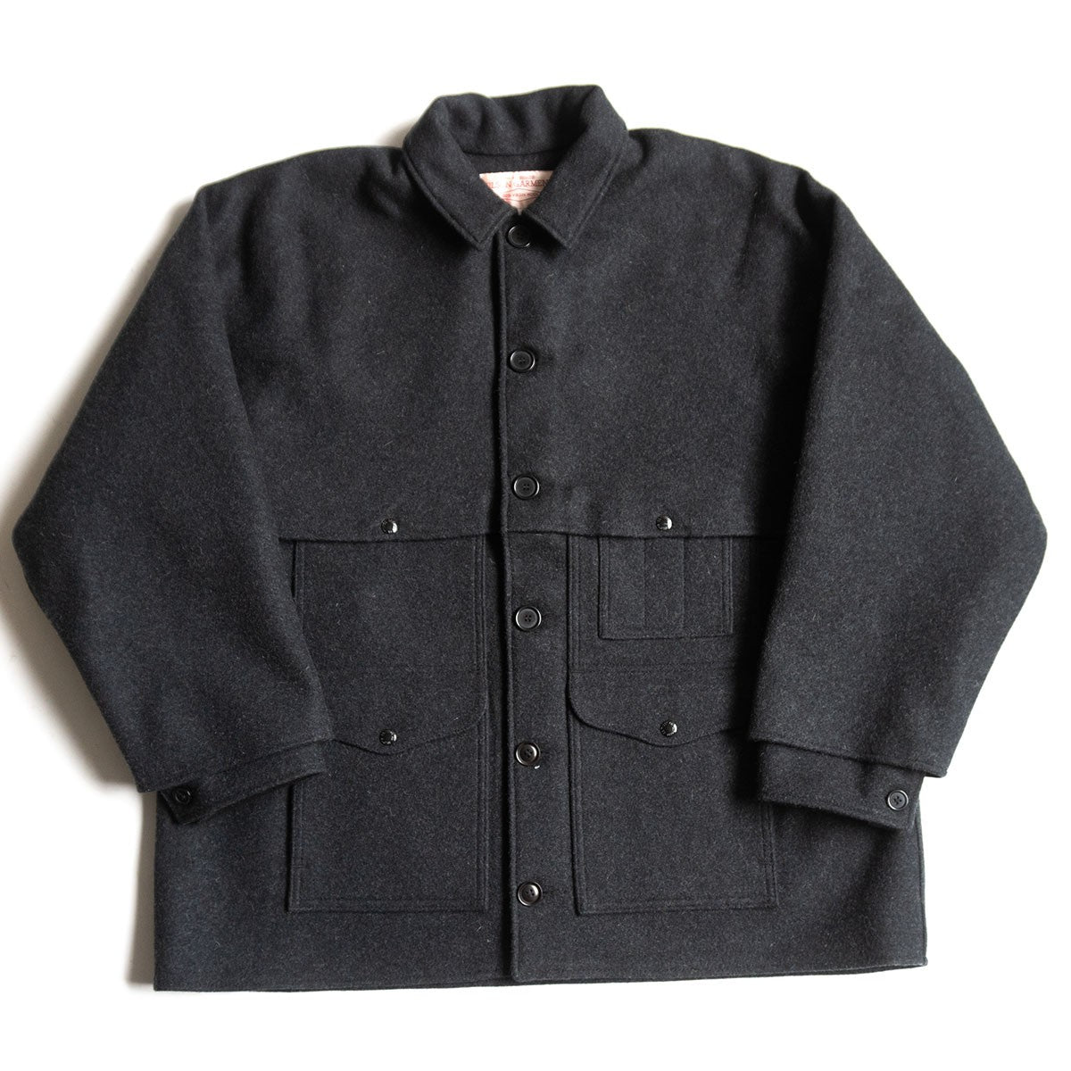 Filson Double Mackinaw Cruiser Jacket Black Size 50