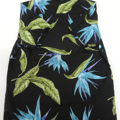 WACKO MARIA Bird of Paradise S/S Shirt Black Size XS