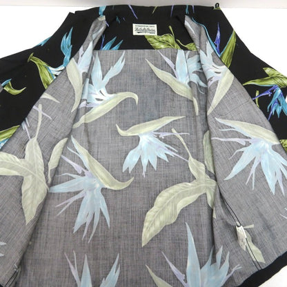 WACKO MARIA Bird of Paradise S/S Shirt Black Size XS