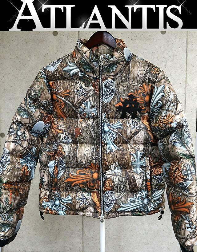 CHROME HEARTS x Nike Nocta Drake Silver Down Jacket Size M
