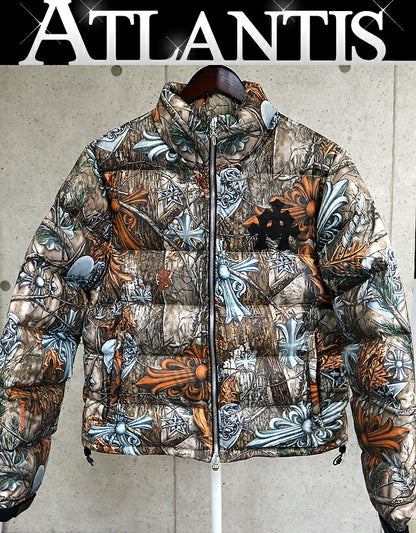 CHROME HEARTS x Nike Nocta Drake Silver Down Jacket Size M