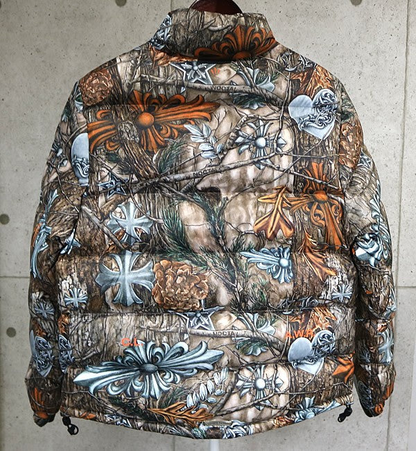 CHROME HEARTS x Nike Nocta Drake Silver Down Jacket Size M