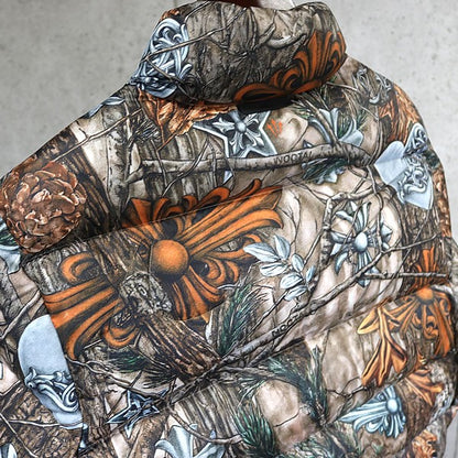 CHROME HEARTS x Nike Nocta Drake Silver Down Jacket Size M