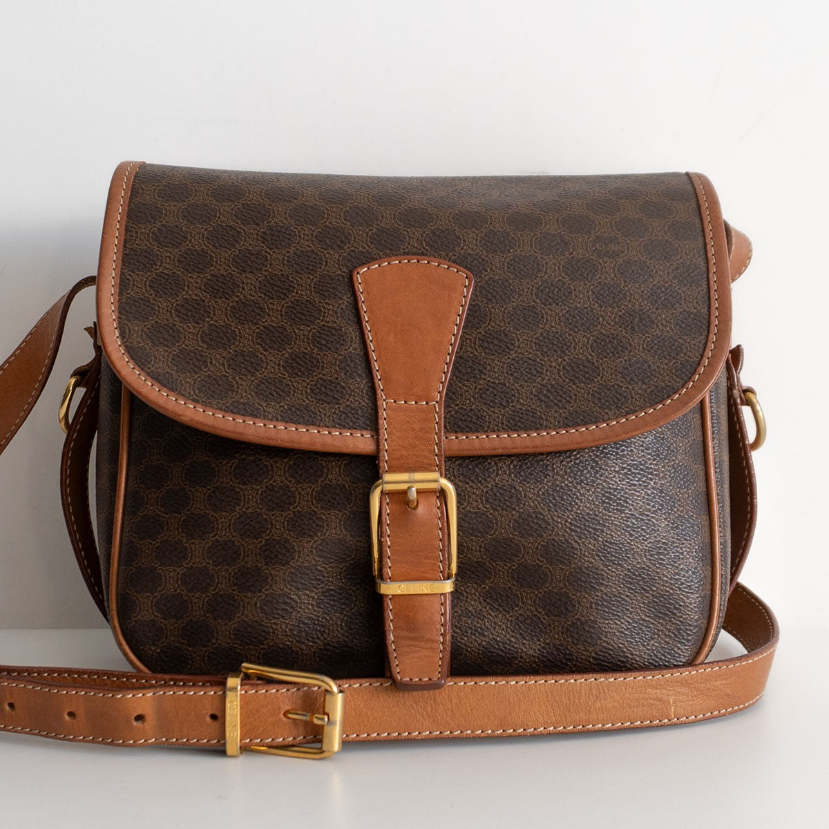 Celine Monogram Shoulder Bag
