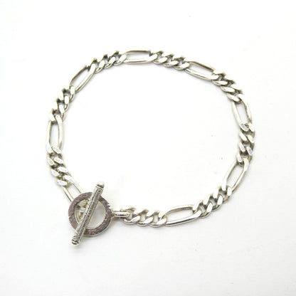 ANTIDOTE BUYERS CLUB Figaro Wide Chain Bracelet Silver