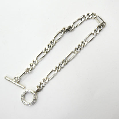 ANTIDOTE BUYERS CLUB Figaro Wide Chain Bracelet Silver