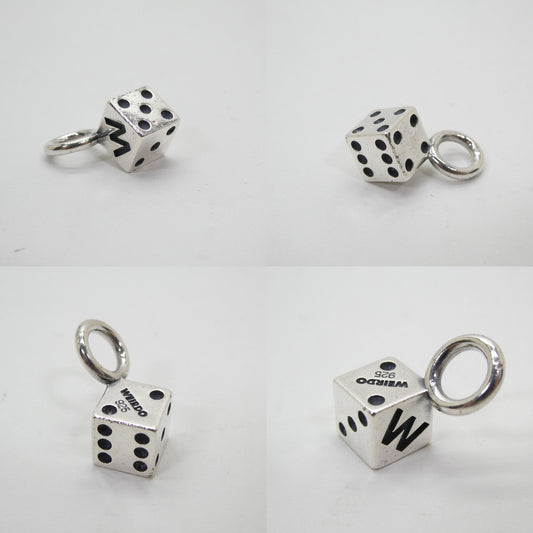 WEIRDO JEWELRY Dice Top Silver925 Pendant