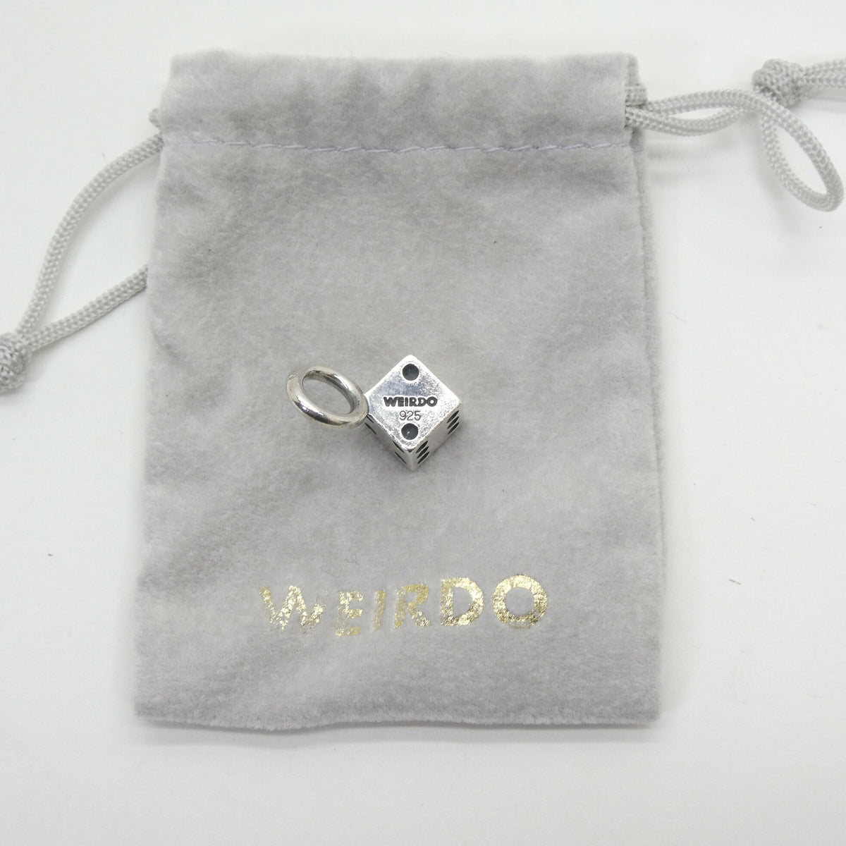 WEIRDO JEWELRY Dice Top Silver925 Pendant