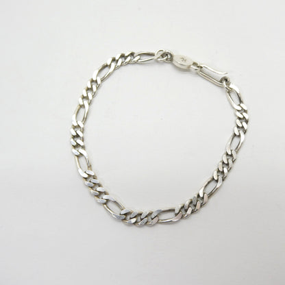 ANTIDOTE BUYERS CLUB Figaro Chain Bracelet Silver950