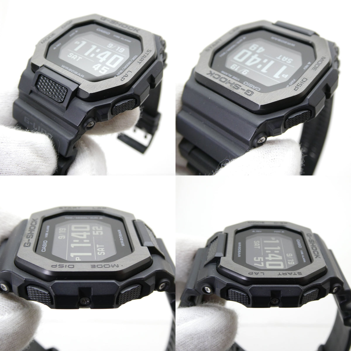 CASIO G-SHOCK G-LIDE Tide Graph Smart Watch Black
