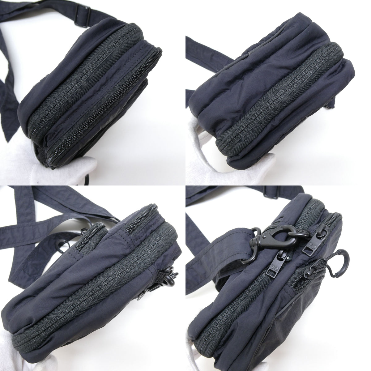 Y-3 19AW Packable Airliner 2-Way Shoulder Bag Black