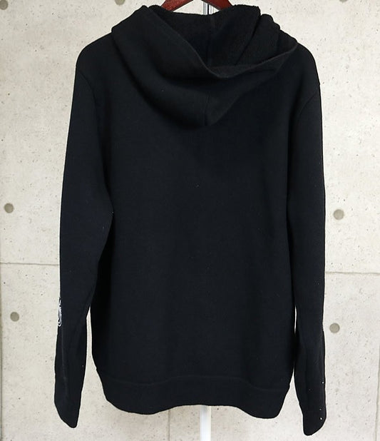 CHROME HEARTS Floral Cross Cashmere Knit Hoodie Size L