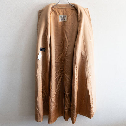 BURBERRYS 100% Cashmere Stand Collar Long Coat Made Size M