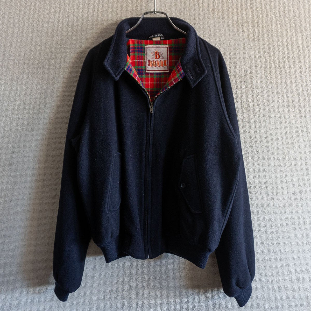 Baracuta G9 Harrington Jacket Blue Size 42