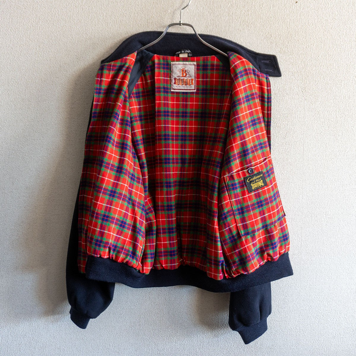Baracuta G9 Harrington Jacket Blue Size 42