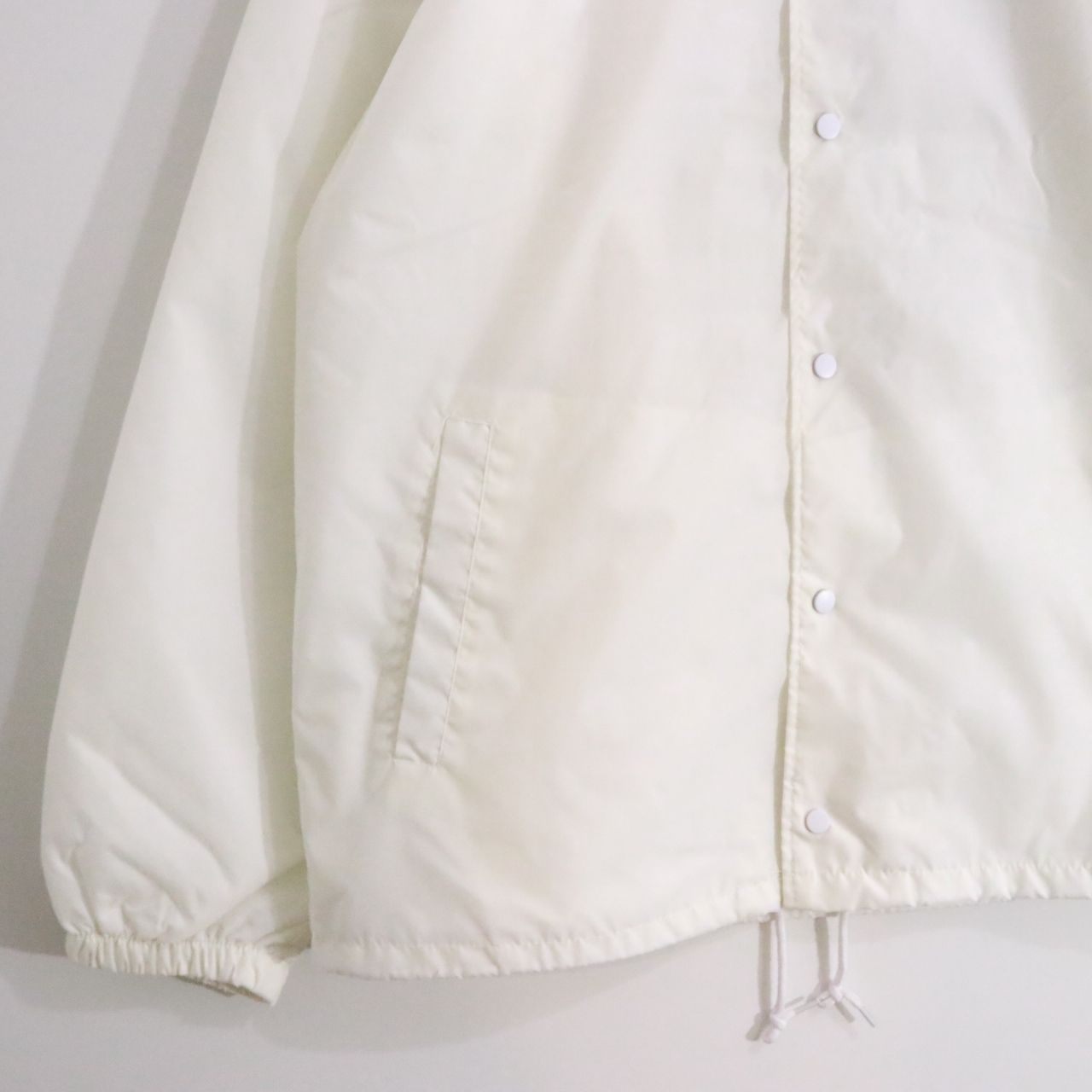 UNDER COVER 17SS Nylon Coach Jacket White Size L
