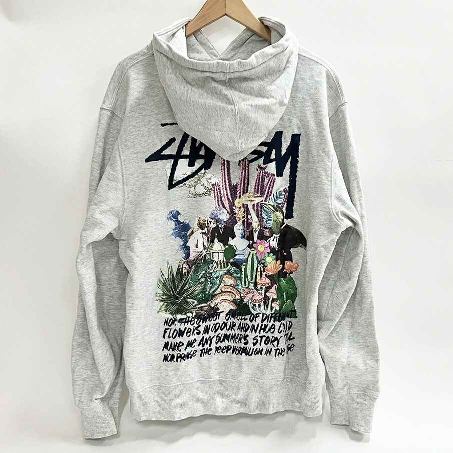 Stussy Psychedelic Hood Gray Size M