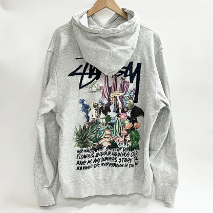 Stussy Psychedelic Hood Gray Size M