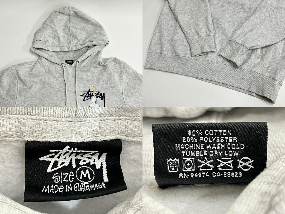 Stussy Psychedelic Hood Gray Size M