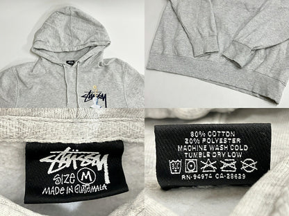 Stussy Psychedelic Hood Gray Size M