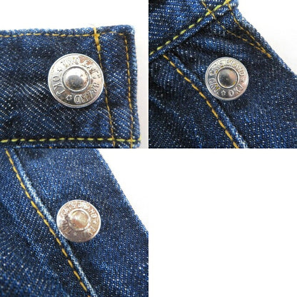 TCB JEANS Pink Selvedge Denim Pants Indigo Size 31