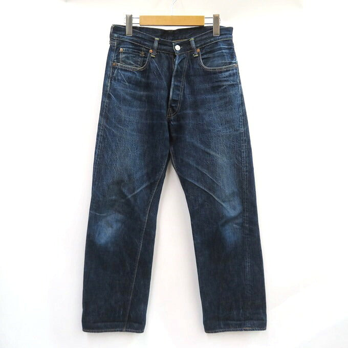 TCB JEANS Pink Selvedge Denim Pants Indigo Size 31