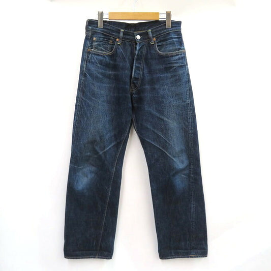 TCB JEANS Pink Selvedge Denim Pants Indigo Size 31