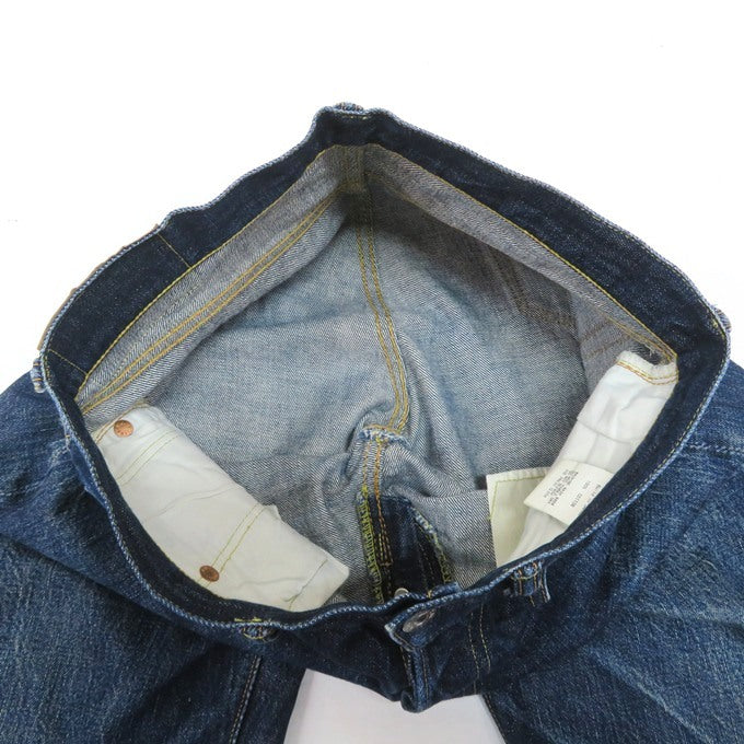 TCB JEANS Pink Selvedge Denim Pants Indigo Size 31