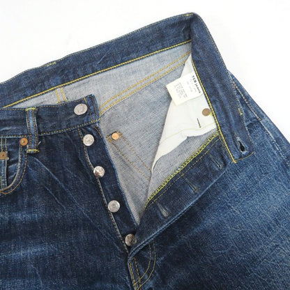 TCB JEANS Pink Selvedge Denim Pants Indigo Size 31