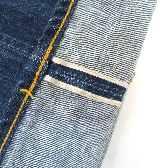 TCB JEANS Pink Selvedge Denim Pants Indigo Size 31